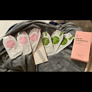 Manicure in a box. Two treatments, plus file.